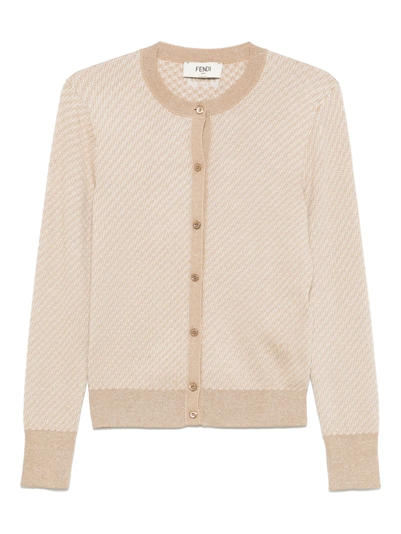 Fendi Sweaters Beige