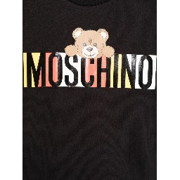 MOSCHINO KIDS T-shirts and Polos Black