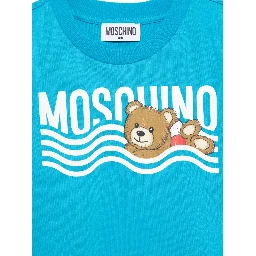 MOSCHINO KIDS T-shirts and Polos Blue