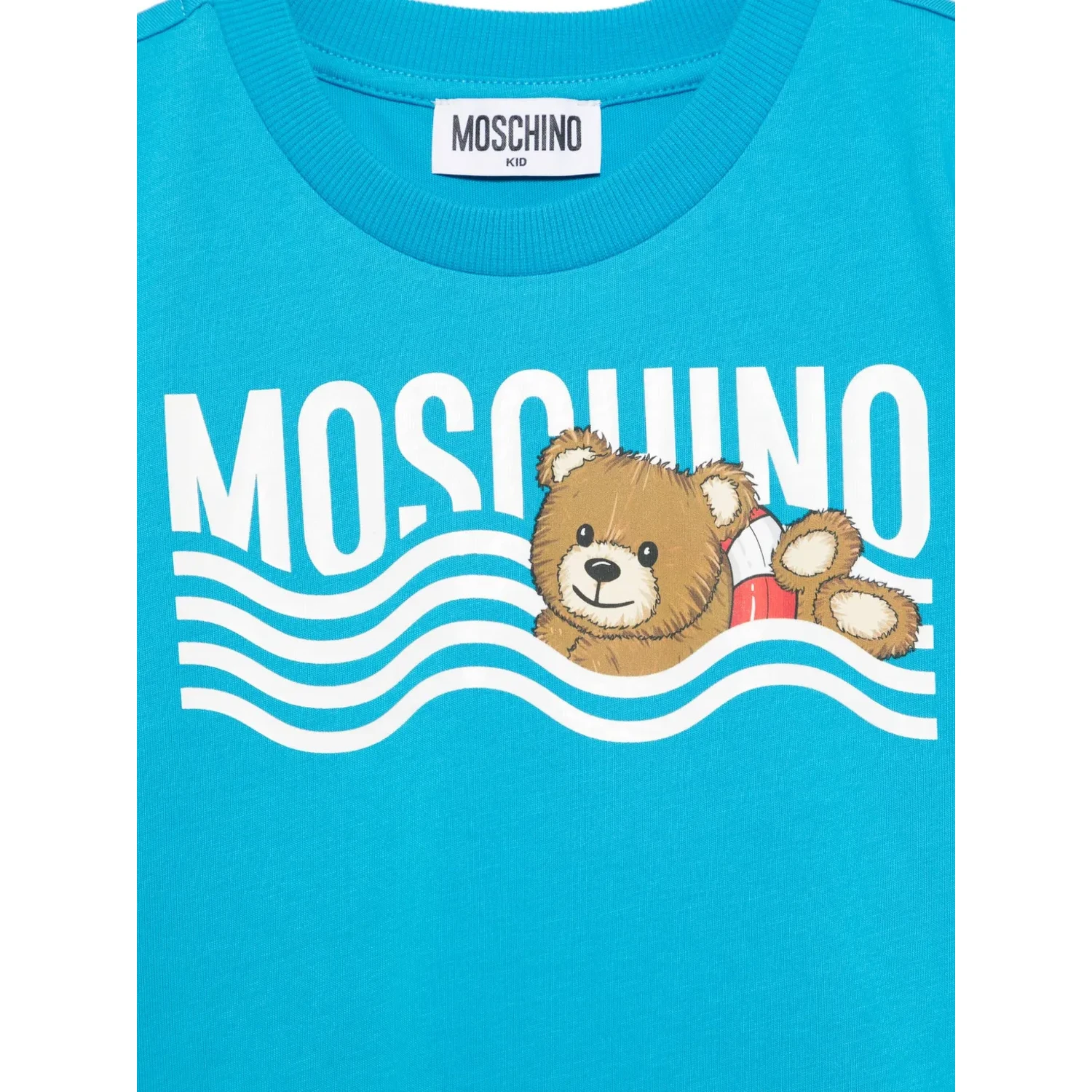 MOSCHINO KIDS T-shirts and Polos Blue