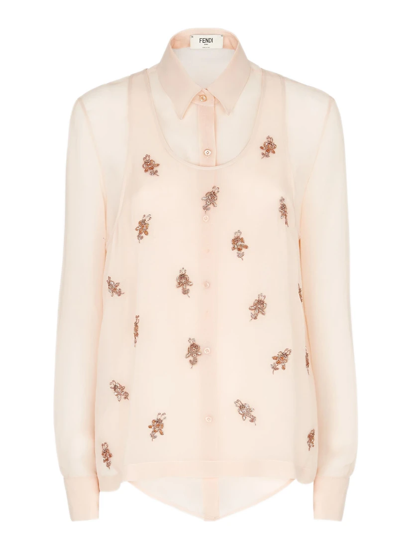 Fendi Shirts Pink
