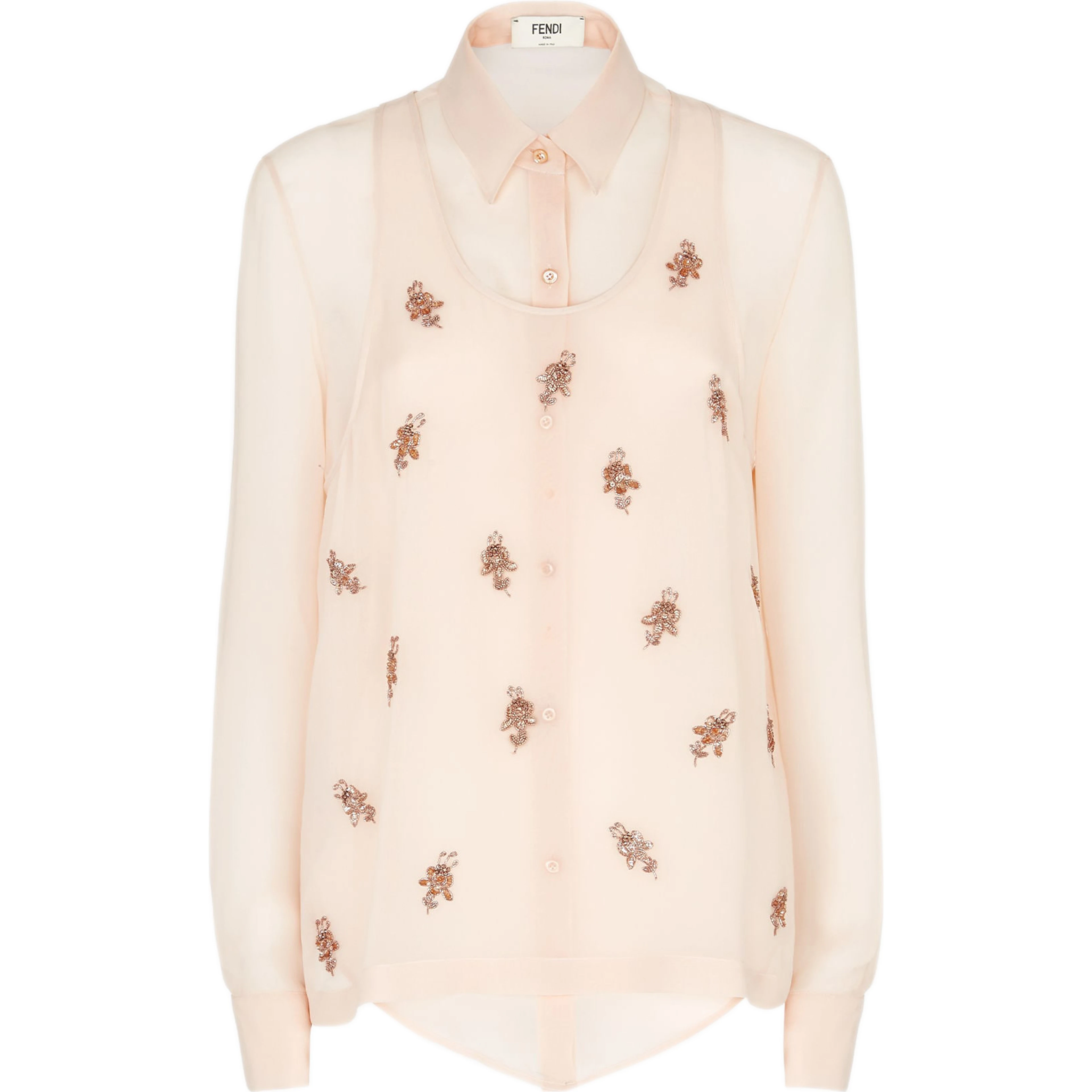 Fendi Shirts Pink