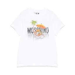 MOSCHINO KIDS T-shirts and Polos White
