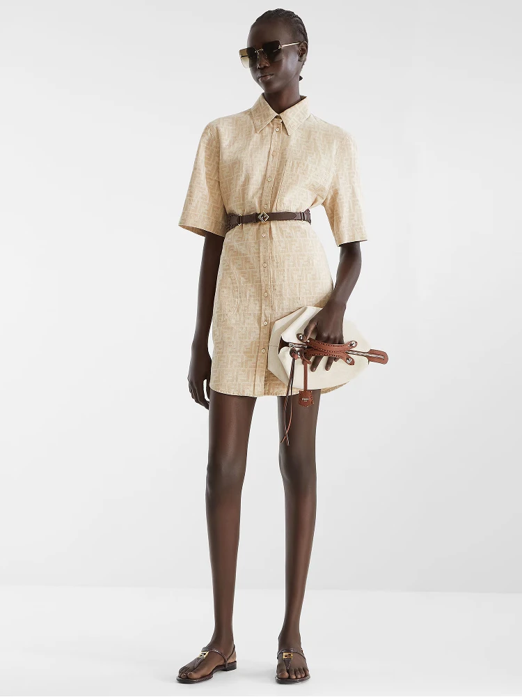 Fendi Dresses Beige alternative