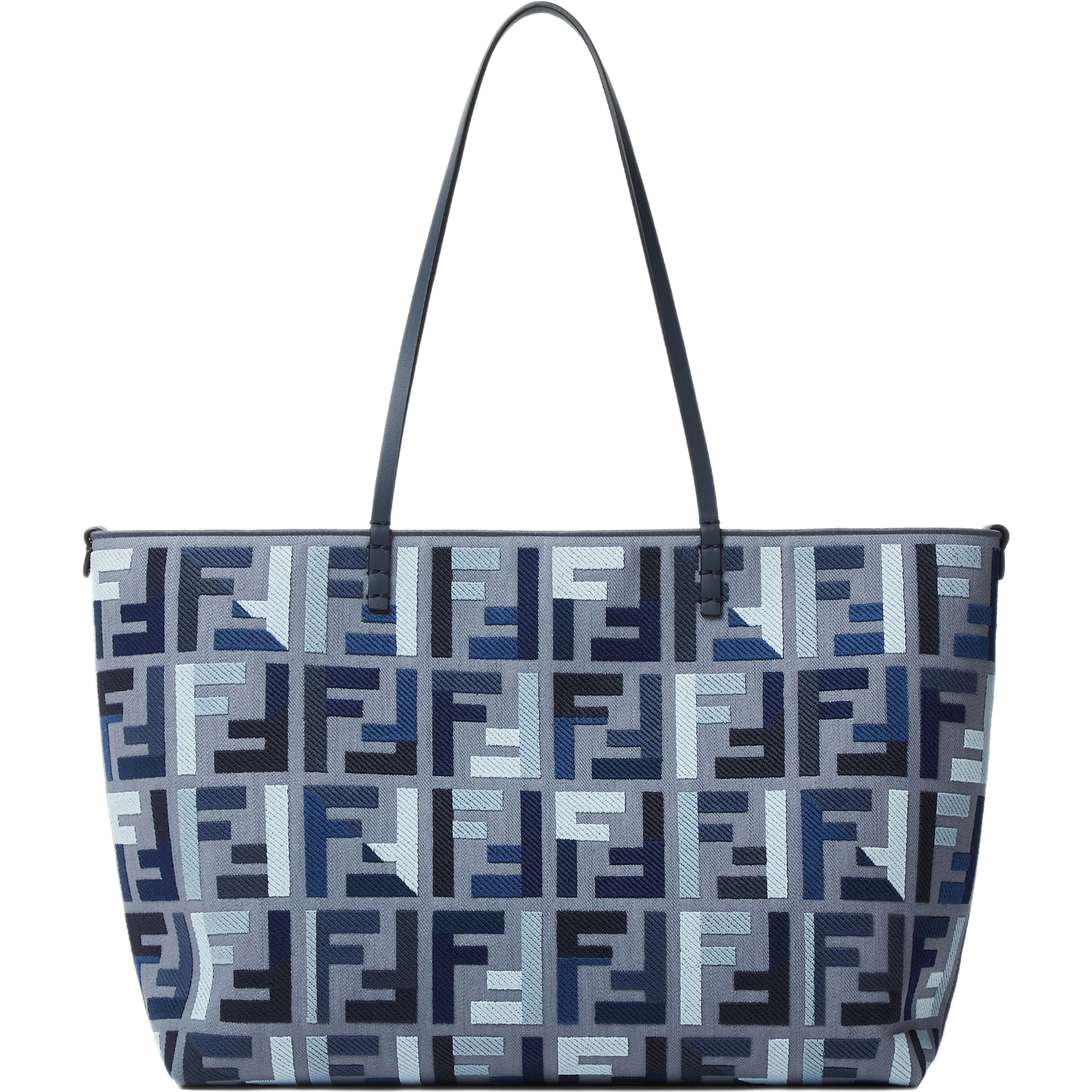 Roll Large canvas shopper tote bag