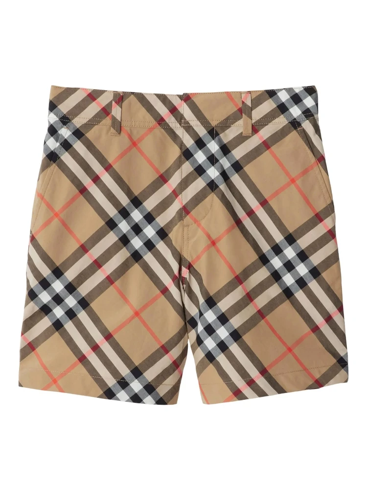 Burberry Kids Shorts Beige
