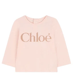 Chloè T-shirts and Polos Pink