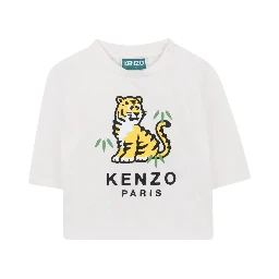 Kenzo Kids T-shirts and Polos White
