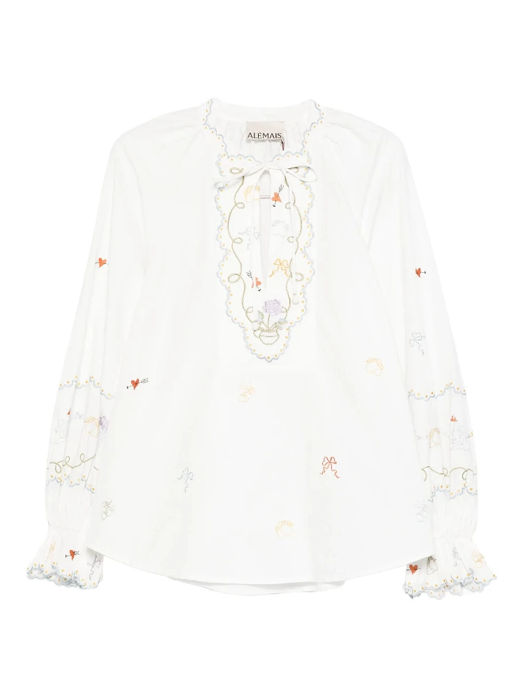 ALEMAIS Shirts White