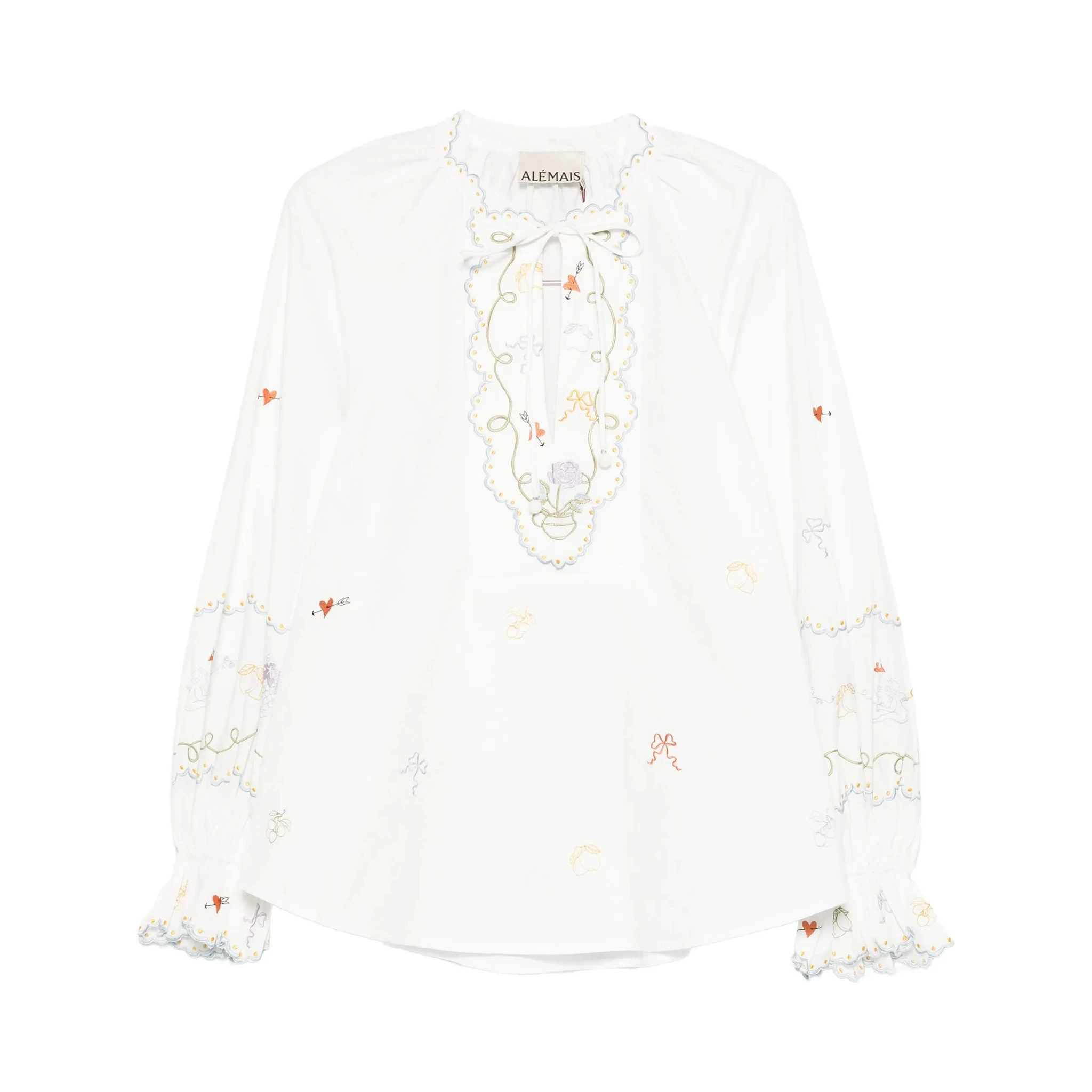 ALEMAIS Shirts White