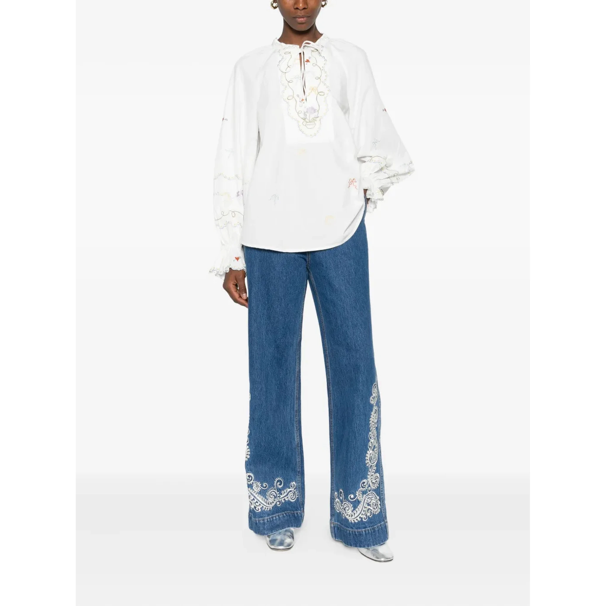 ALEMAIS Shirts White