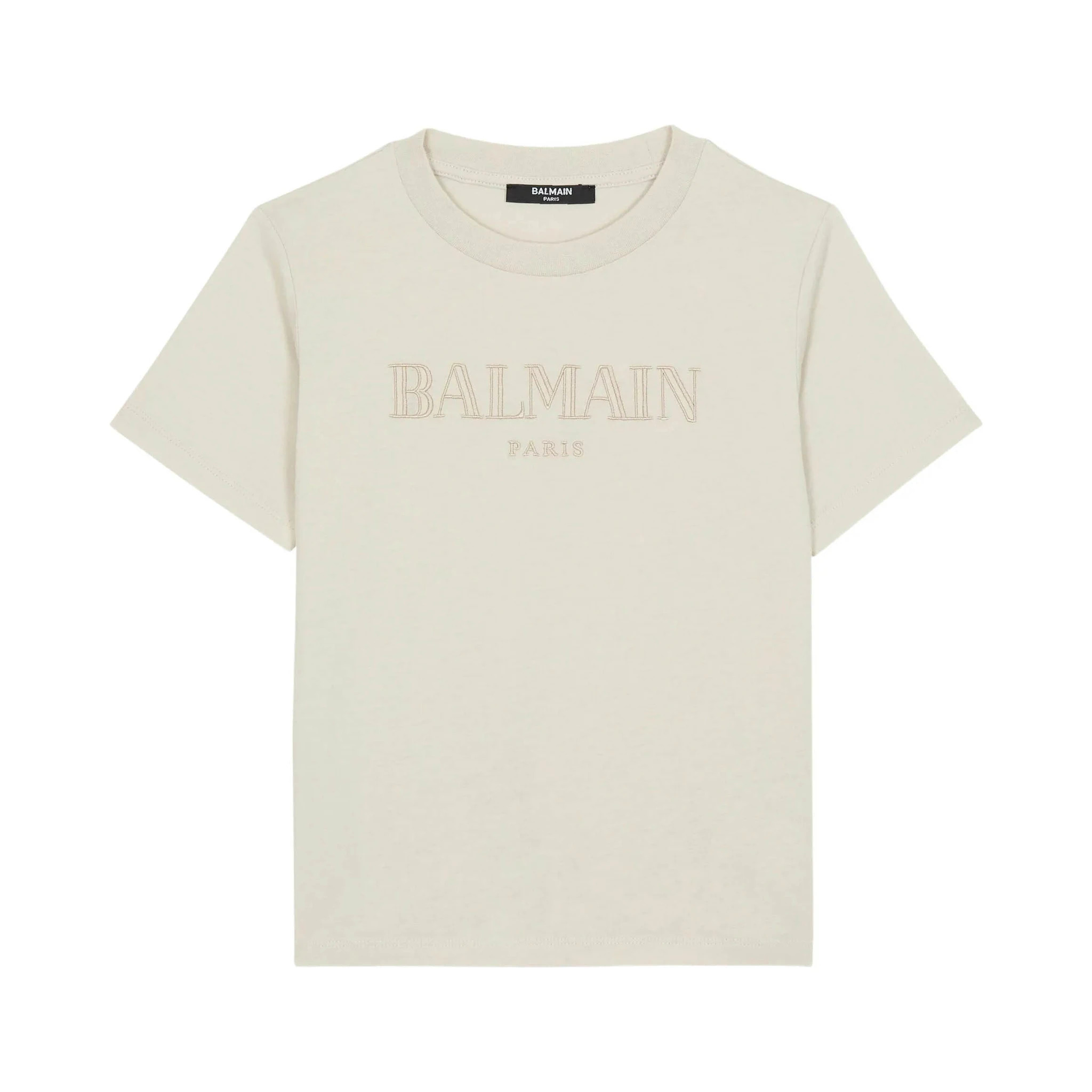 Balmain T-shirts and Polos Beige