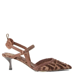Fendi With Heel Brown