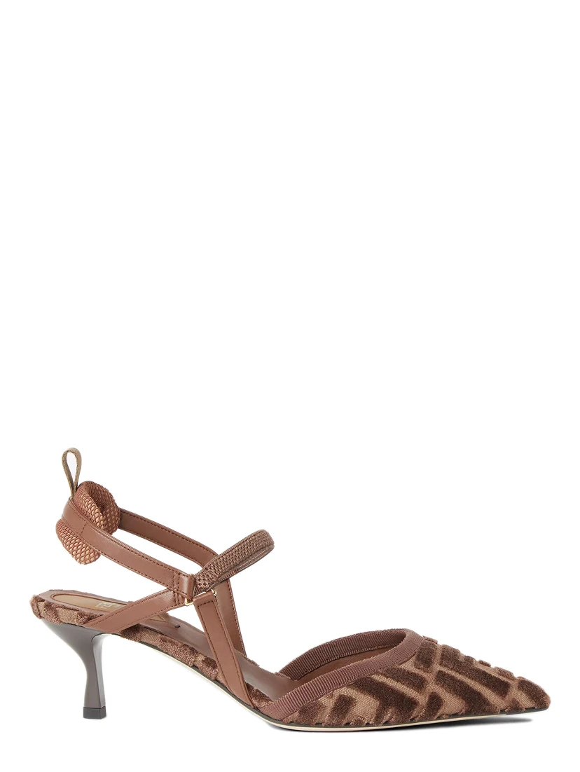 Fendi With Heel Brown