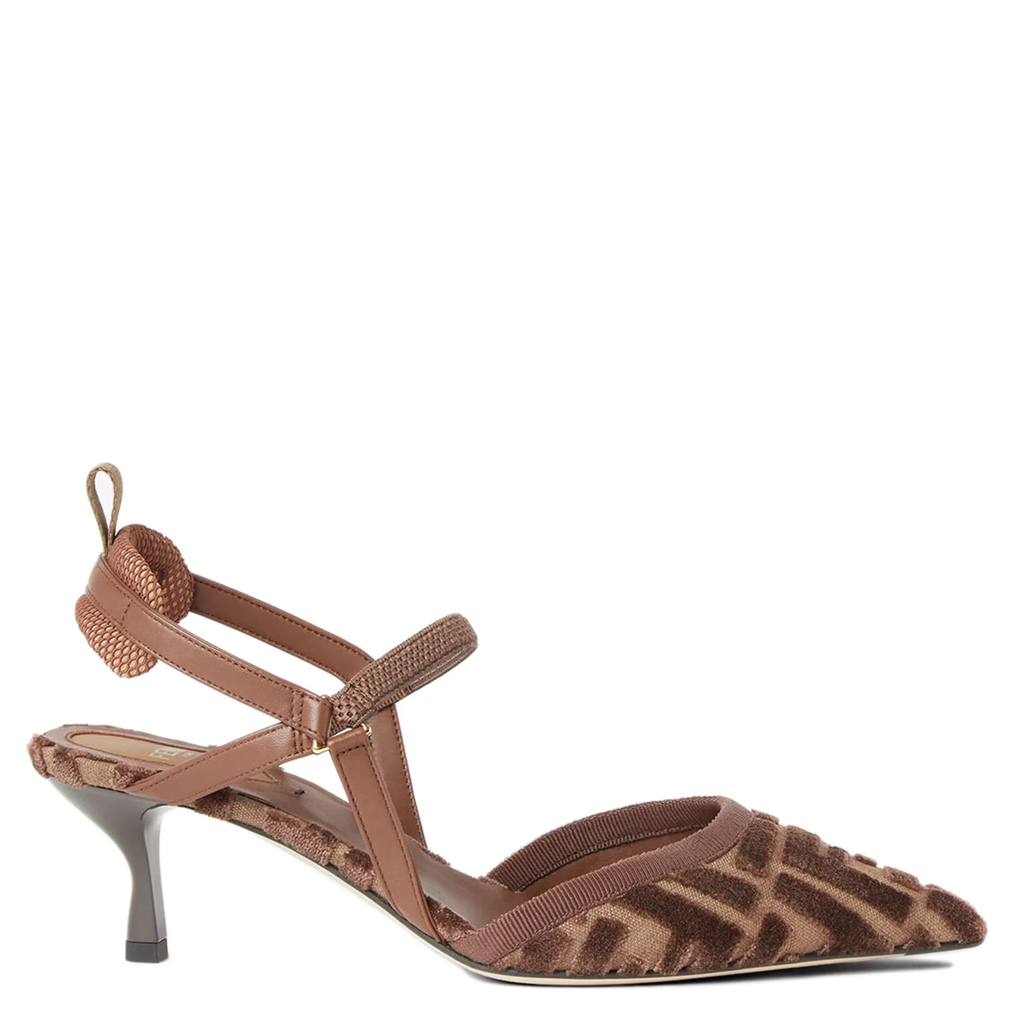 Fendi With Heel Brown
