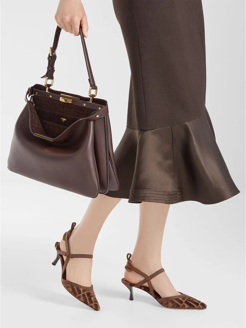 Fendi With Heel Brown