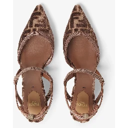 Fendi With Heel Brown