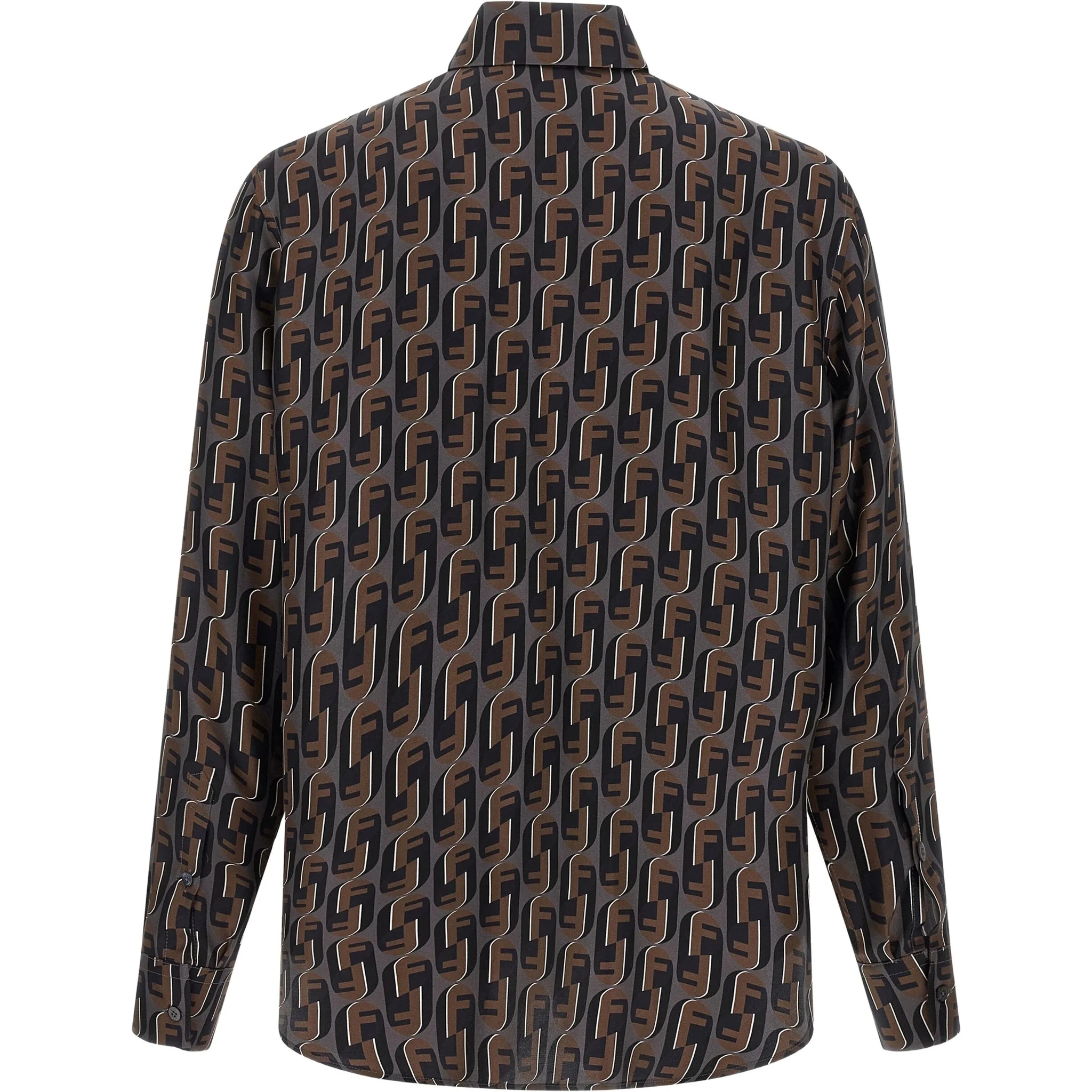Fendi Shirts Brown