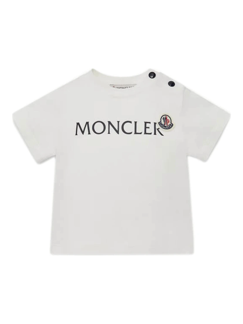 MONCLER KIDS T-shirts and Polos White