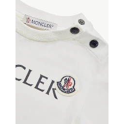 MONCLER KIDS T-shirts and Polos White