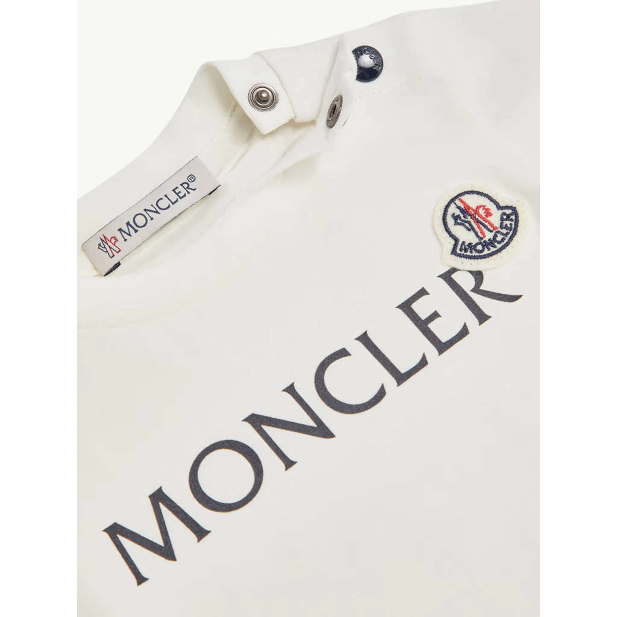 MONCLER KIDS T-shirts and Polos White