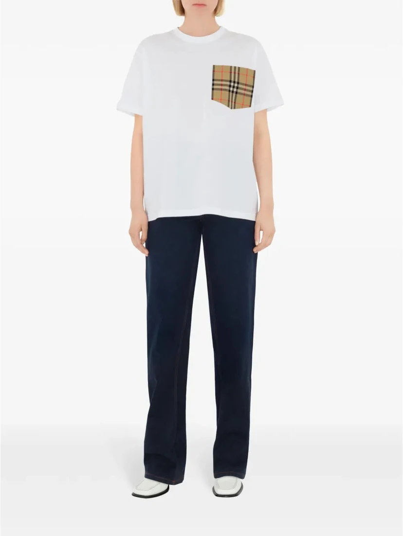 Burberry T-shirts and Polos White