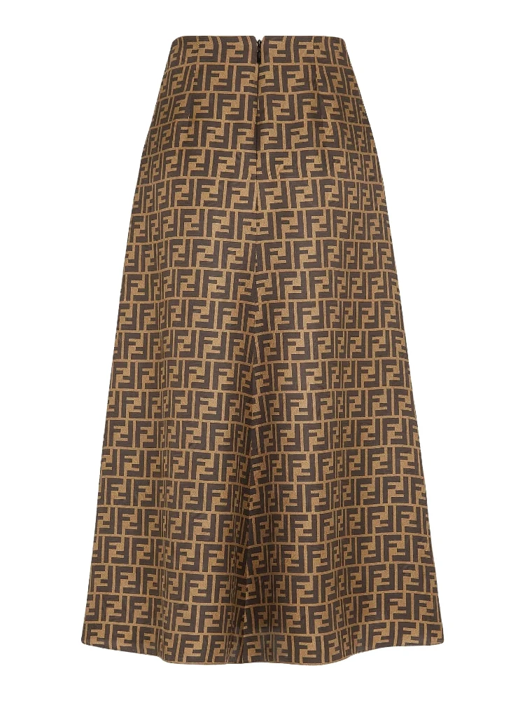 Fendi Skirts Brown alternative