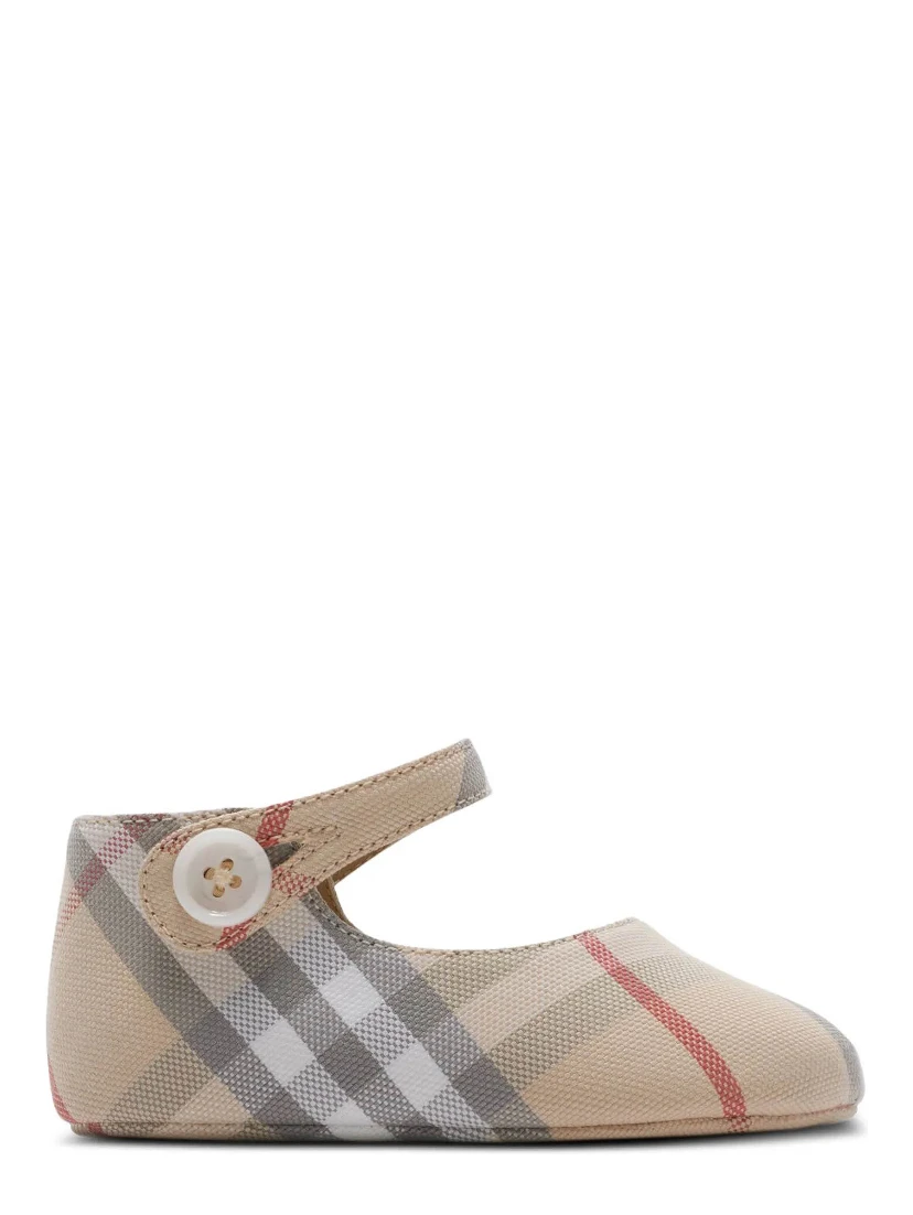 Burberry Kids Flat shoes Beige