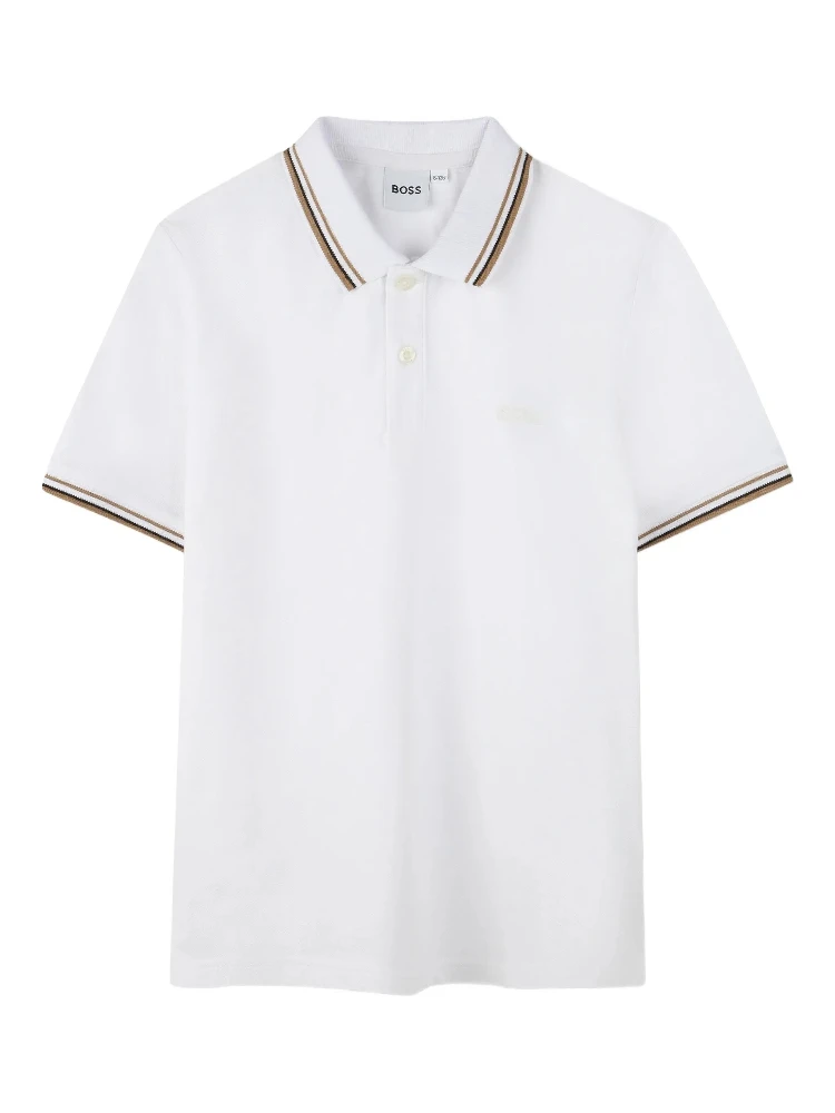 Hugo Boss T-shirts and Polos White