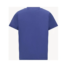 MONCLER KIDS T-shirts and Polos Blue