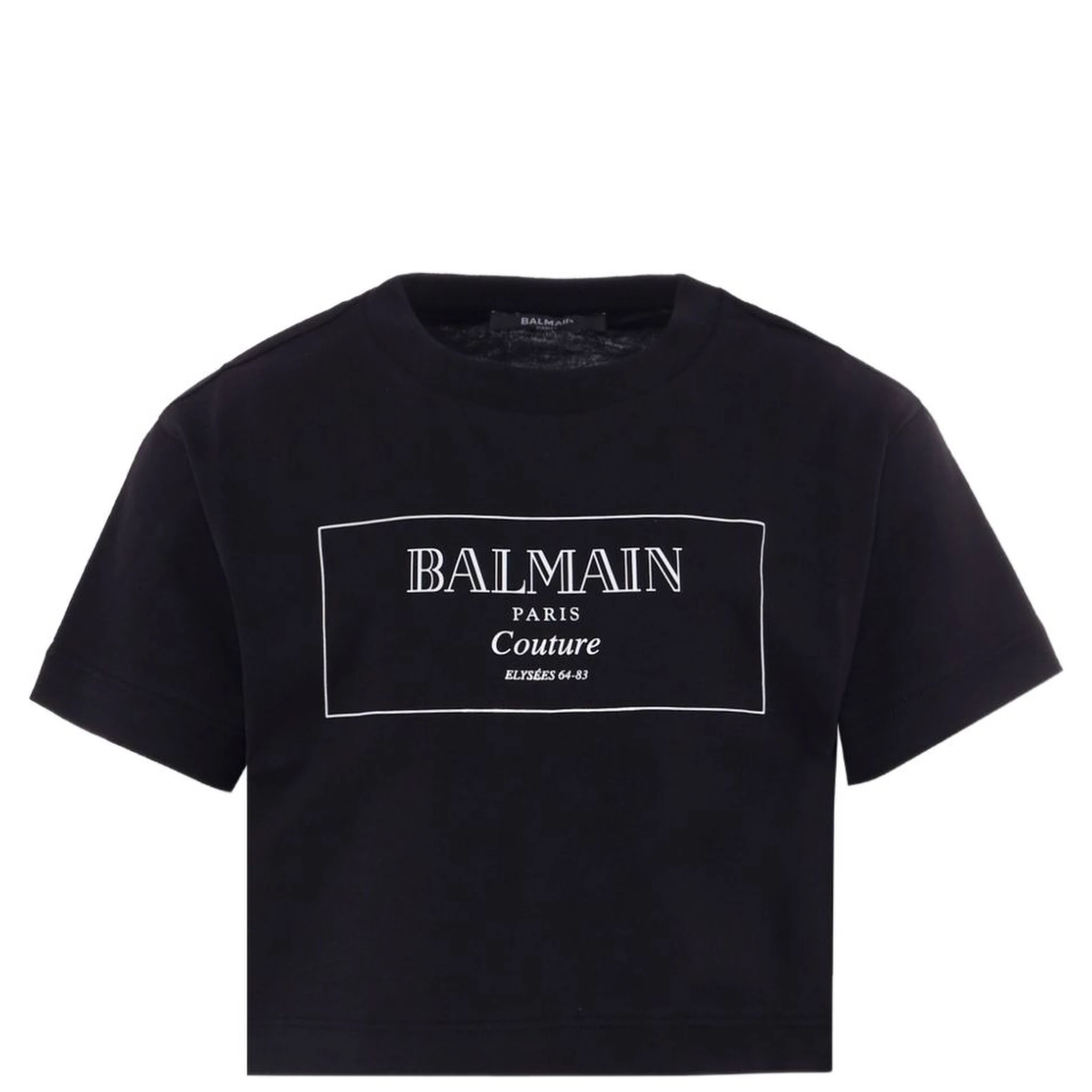 Balmain T-shirts and Polos Black