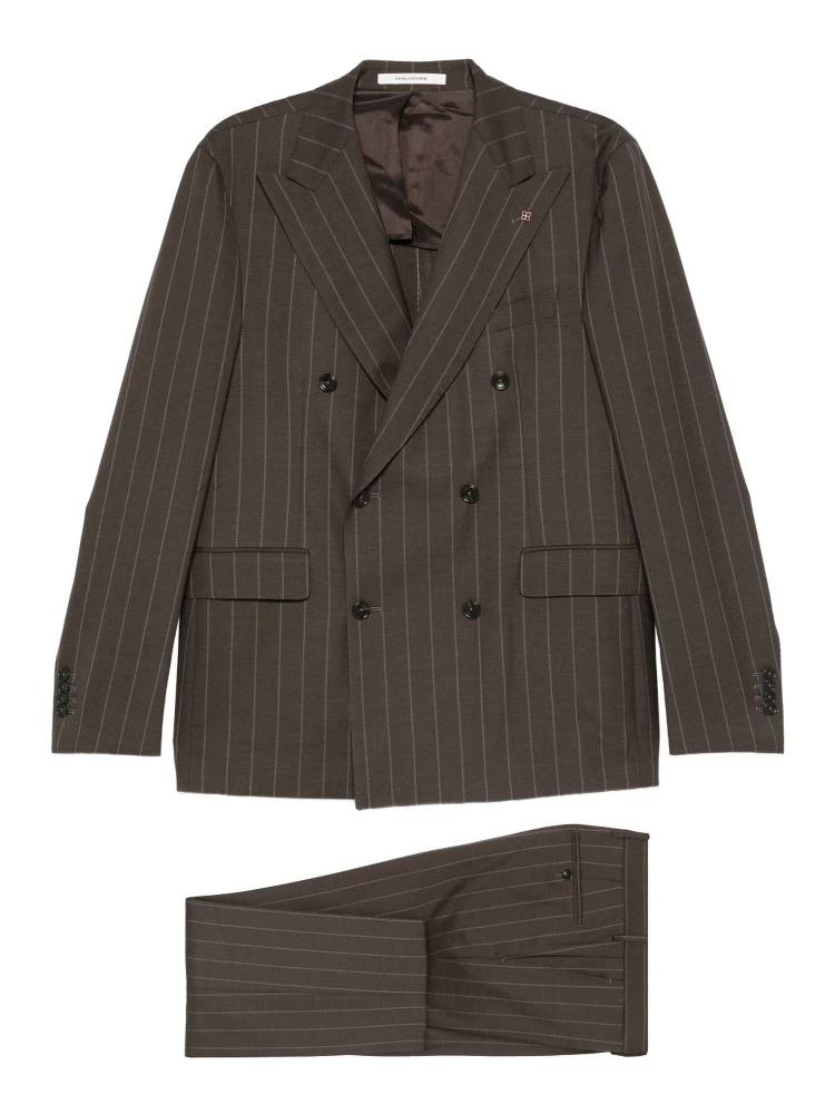 Tagliatore Dresses Brown