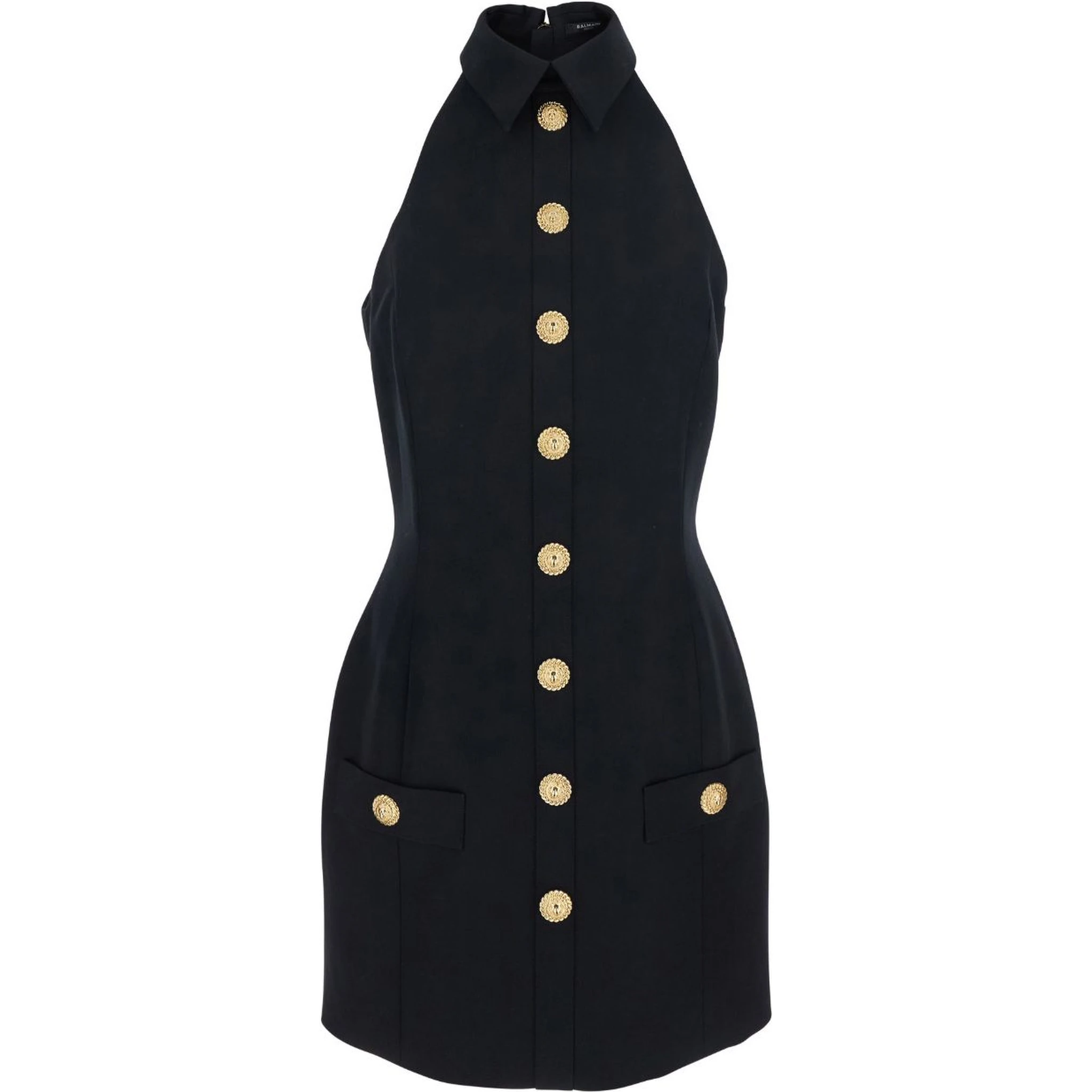 Balmain Dresses Black