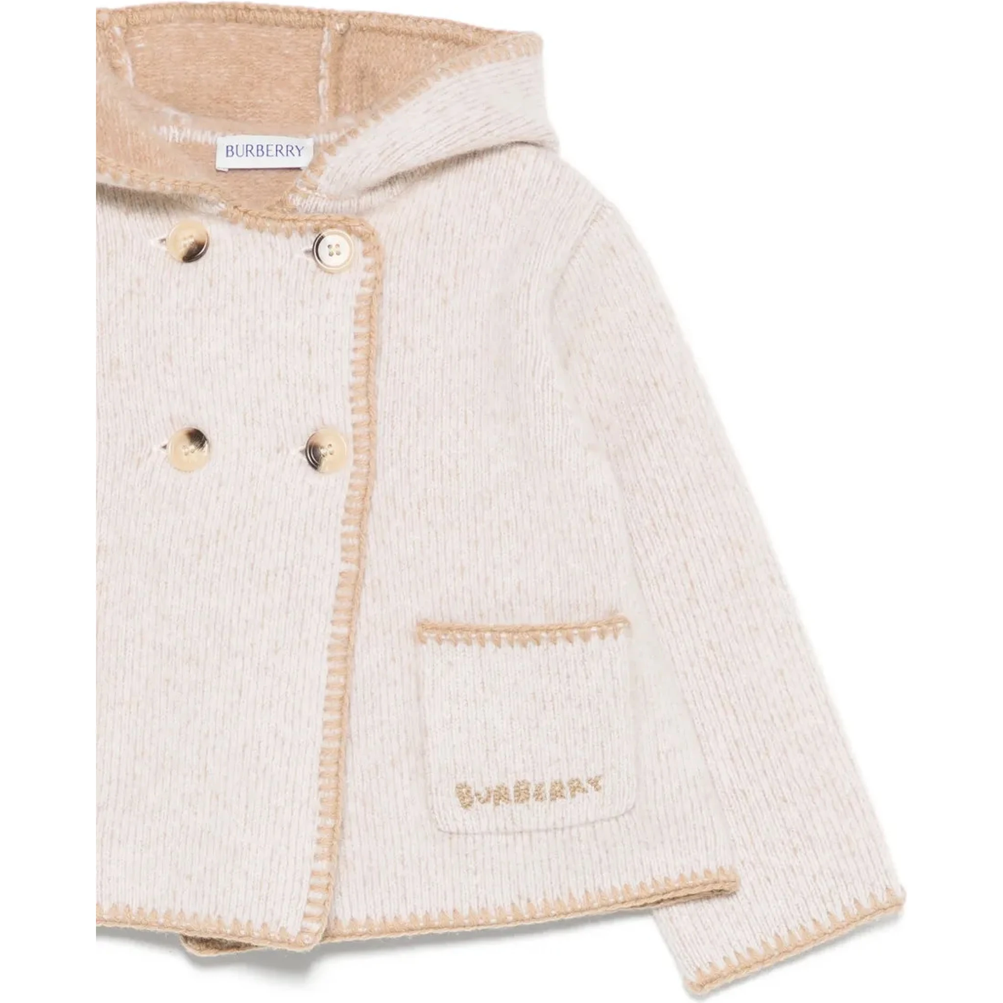 Burberry Kids Sweaters Beige