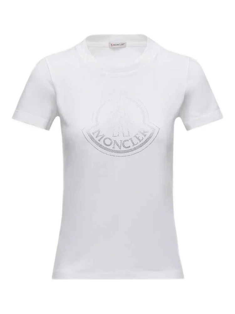 Moncler T-shirts and Polos White