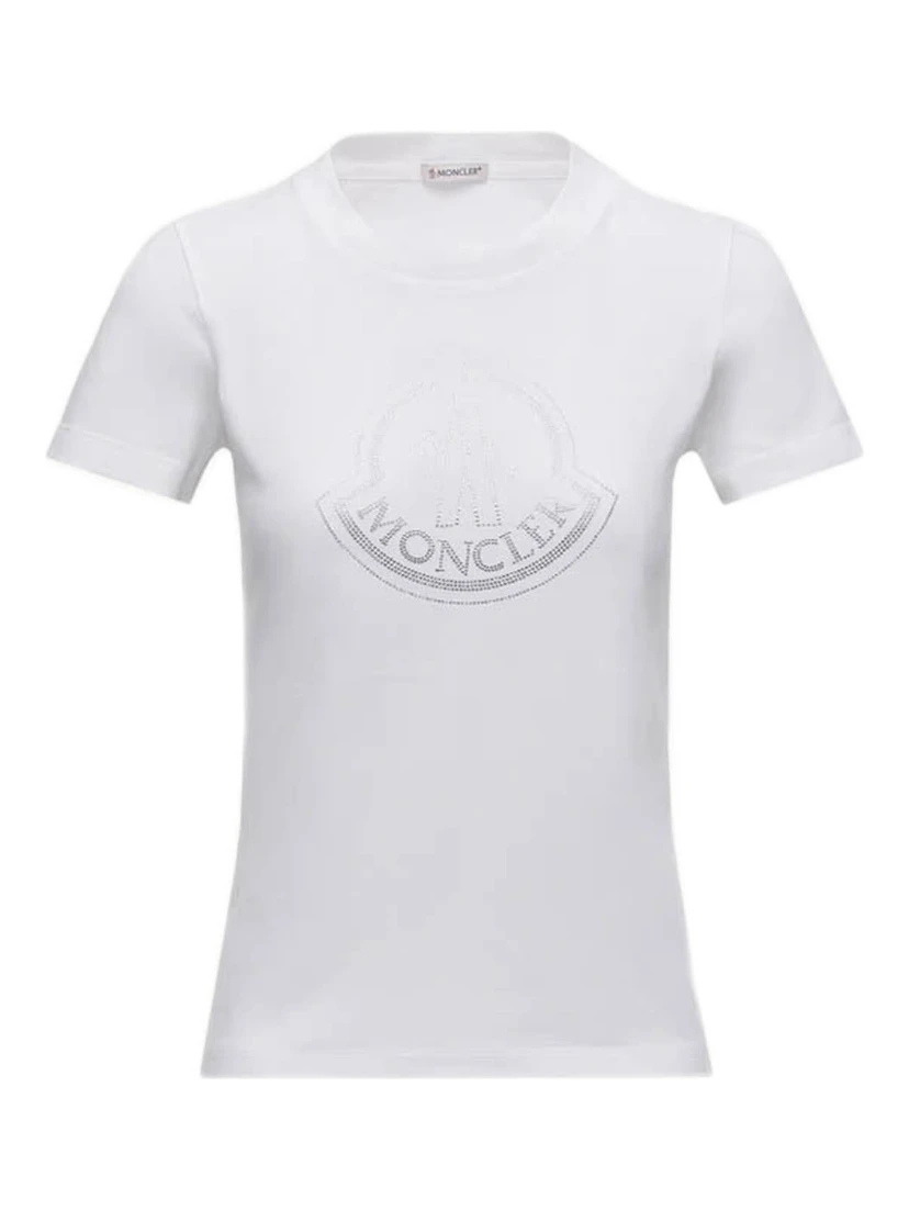 Moncler T-shirts and Polos White