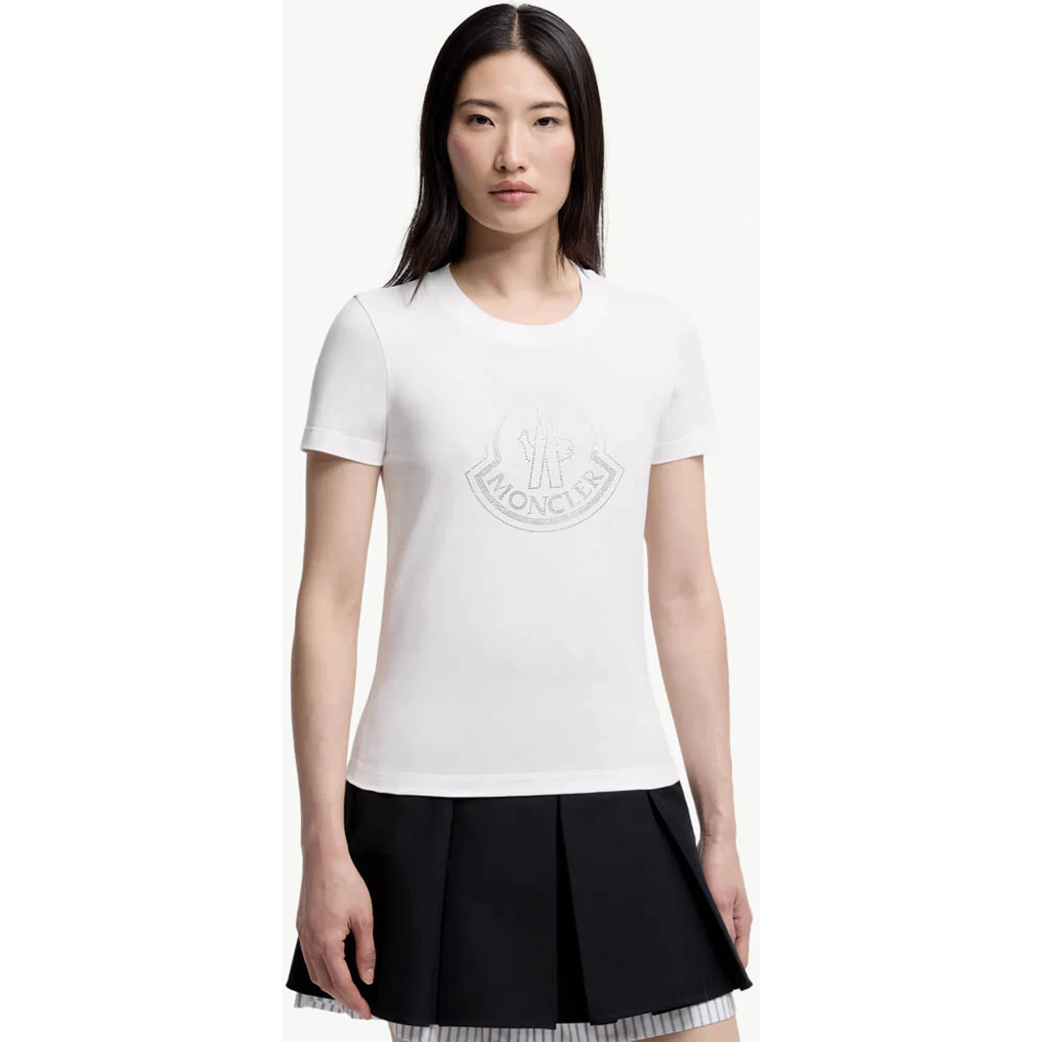 Moncler T-shirts and Polos White