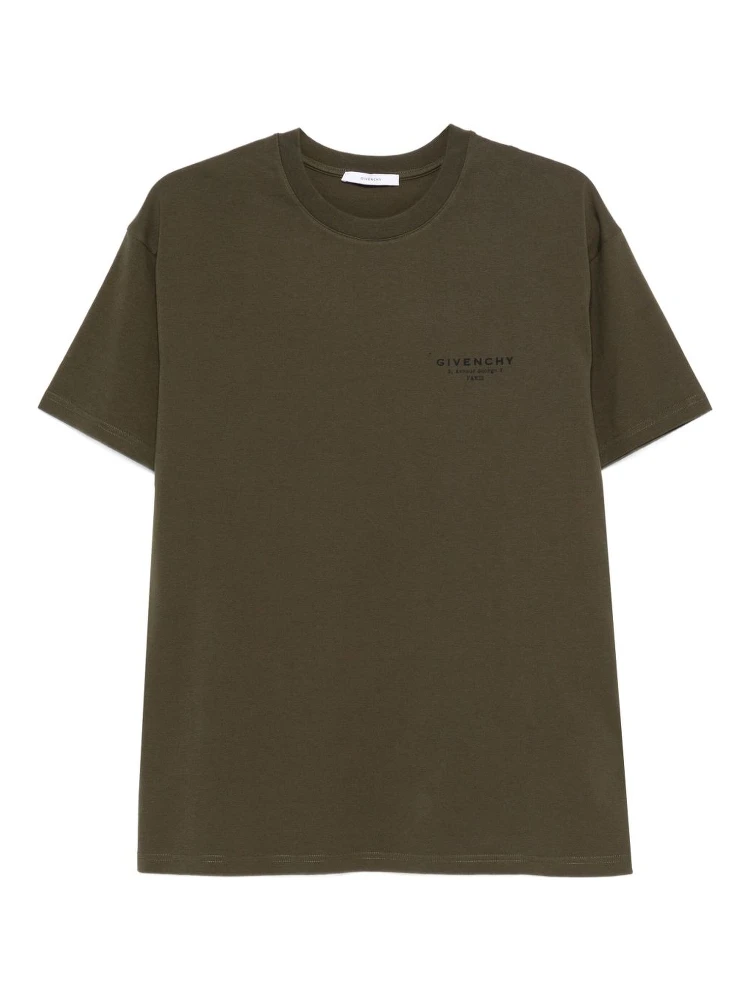 Givenchy T-shirts and Polos Green