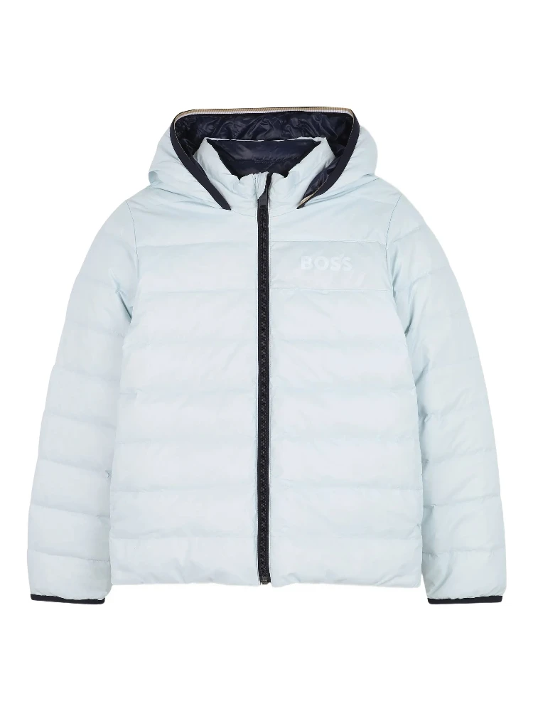 Hugo Boss Coats Clear Blue