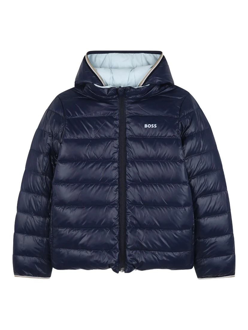 Hugo Boss Coats Clear Blue