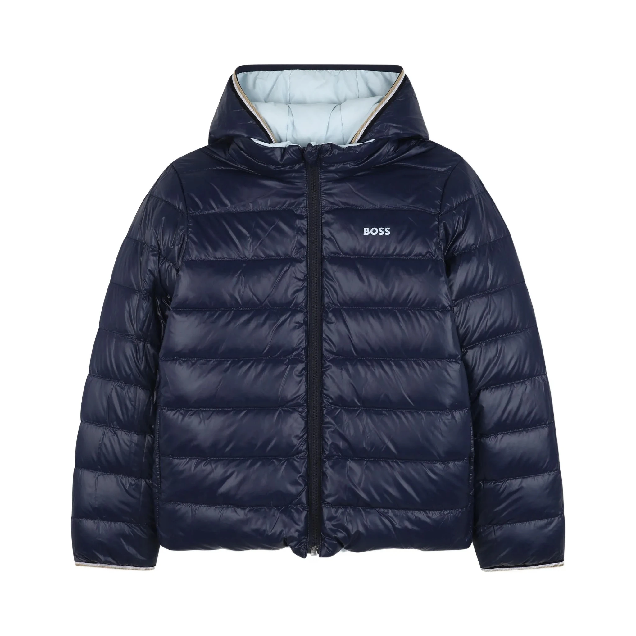 Hugo Boss Coats Clear Blue