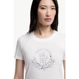Moncler T-shirts and Polos White