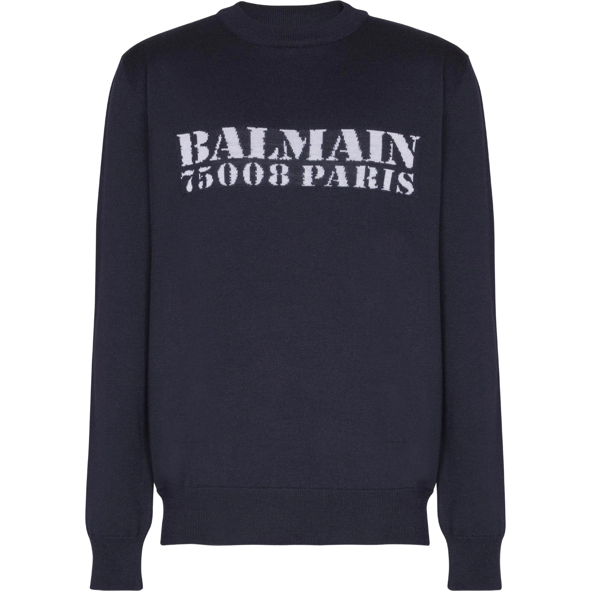 Balmain Sweaters Blue