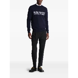 Balmain Sweaters Blue