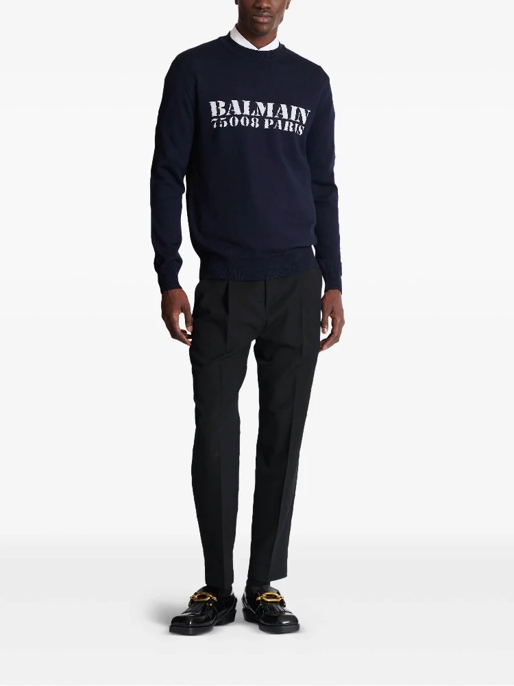Balmain Sweaters Blue alternative
