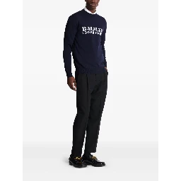 Balmain Sweaters Blue