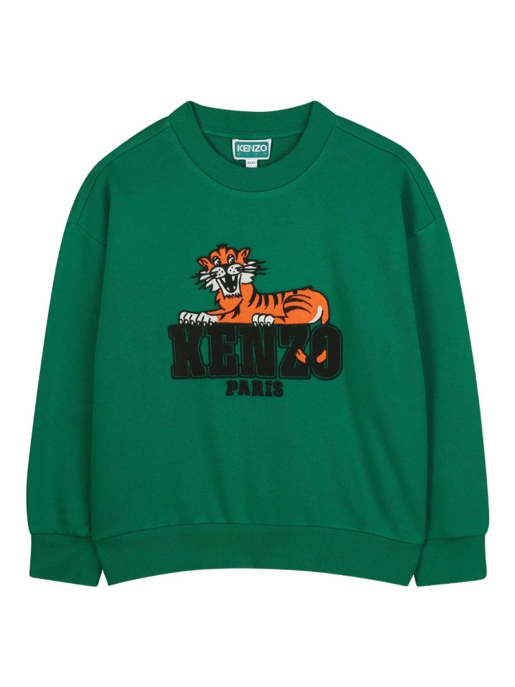 Kenzo Kids Sweaters Green