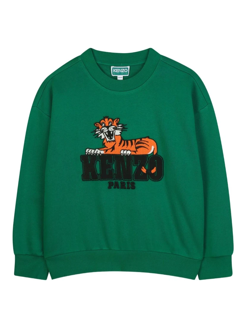 Kenzo Kids Sweaters Green