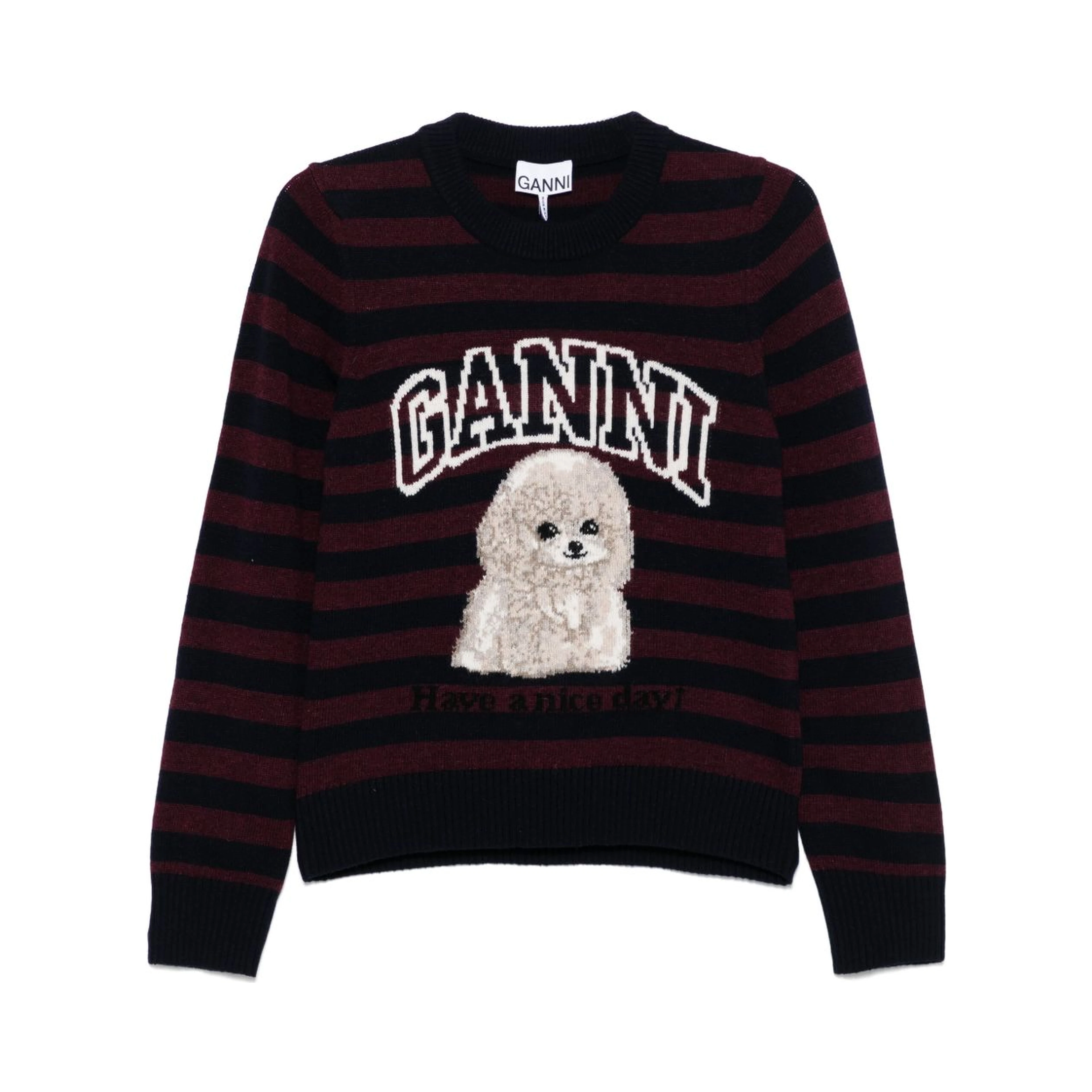 GANNI Sweaters Black