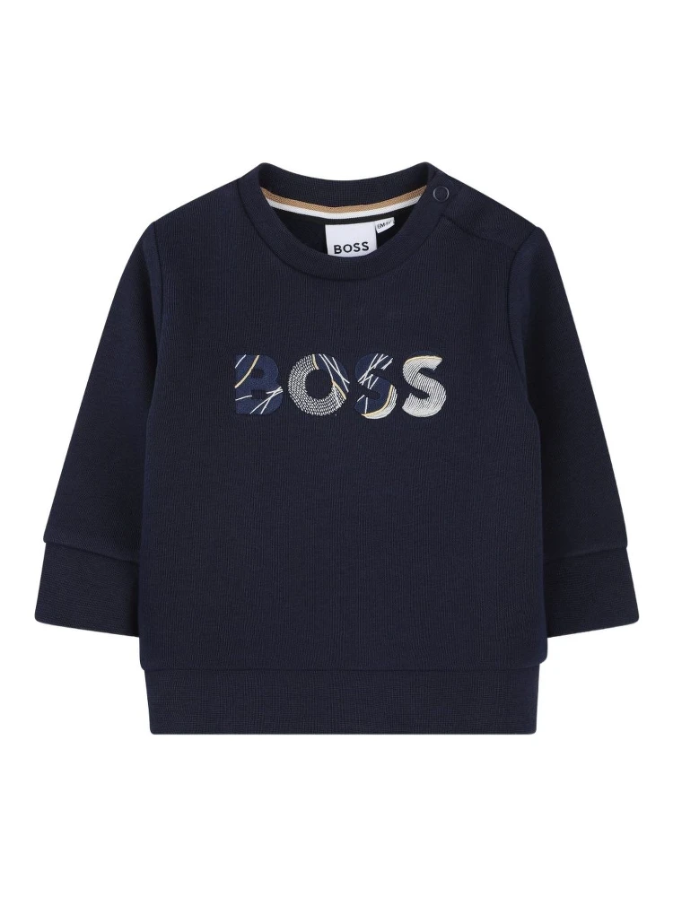 Hugo Boss Sweaters Blue